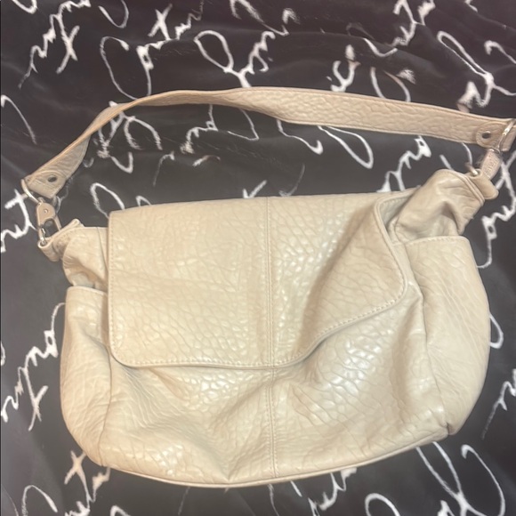 Elegant Beige Jewell by Thirty-One Textured Women's Bag - Picture 3 of 5